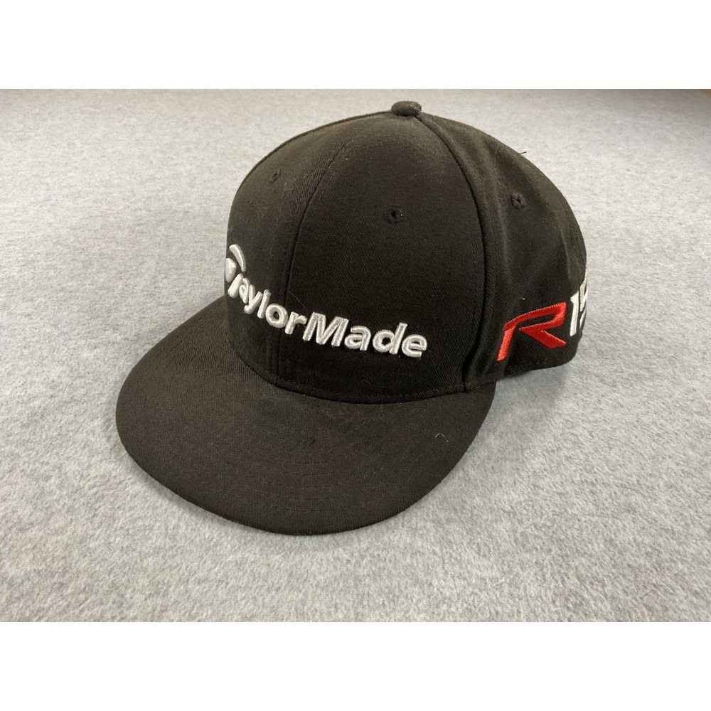 TaylorMade New Era 9FIFTY Snapback Hat Black AeroBurner R15 Golf Cap OSFM